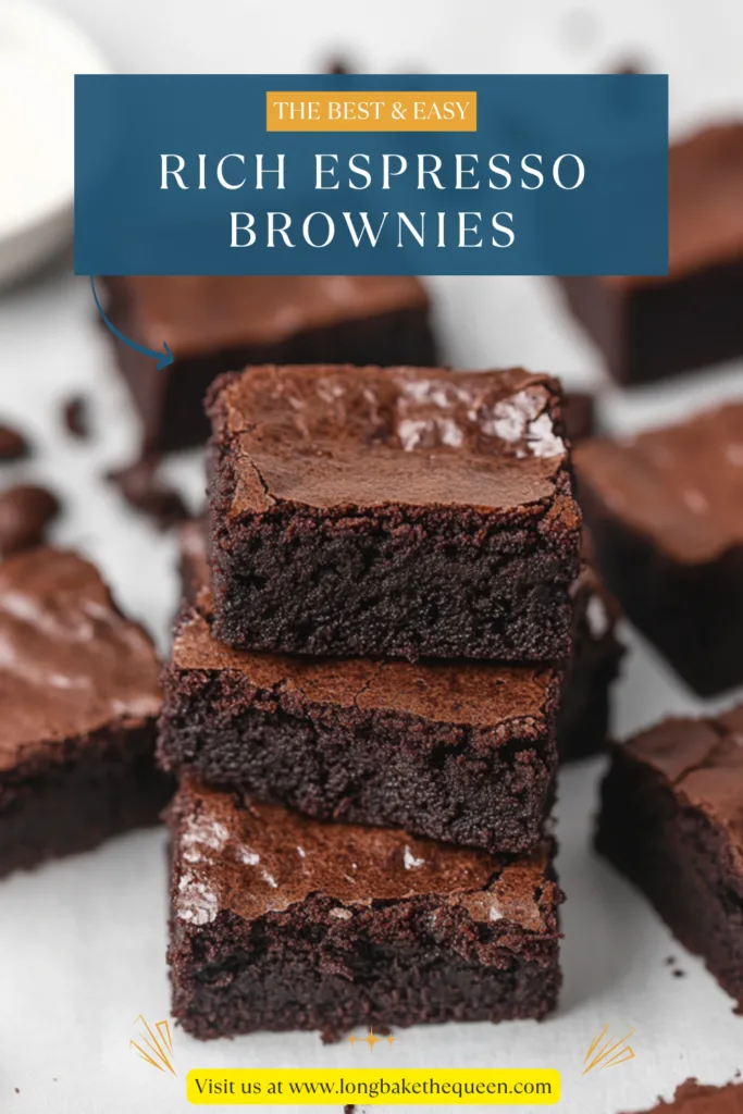 Rich Espresso Brownies