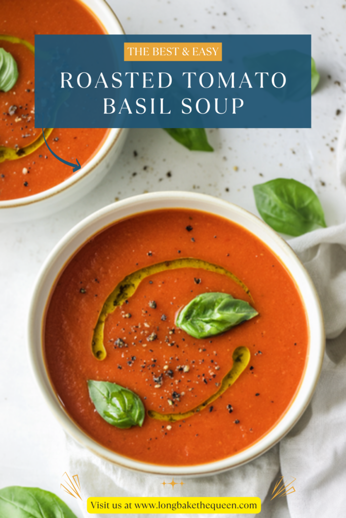 Roasted Tomato Basil Soup