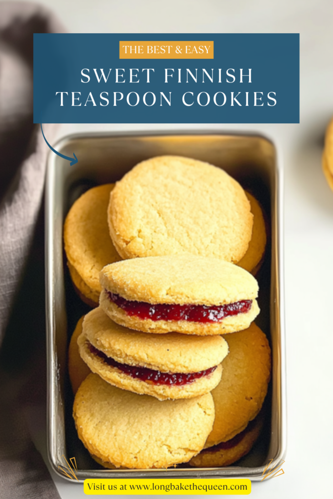 Sweet Finnish Teaspoon Cookies