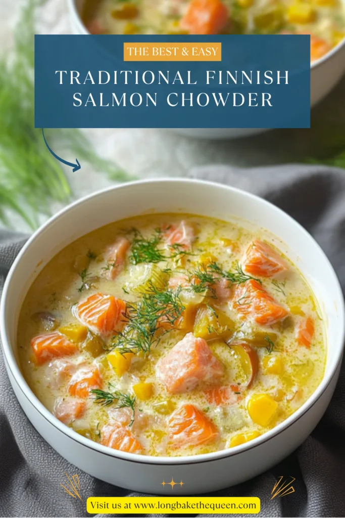 Traditional Finnish Salmon Chowder