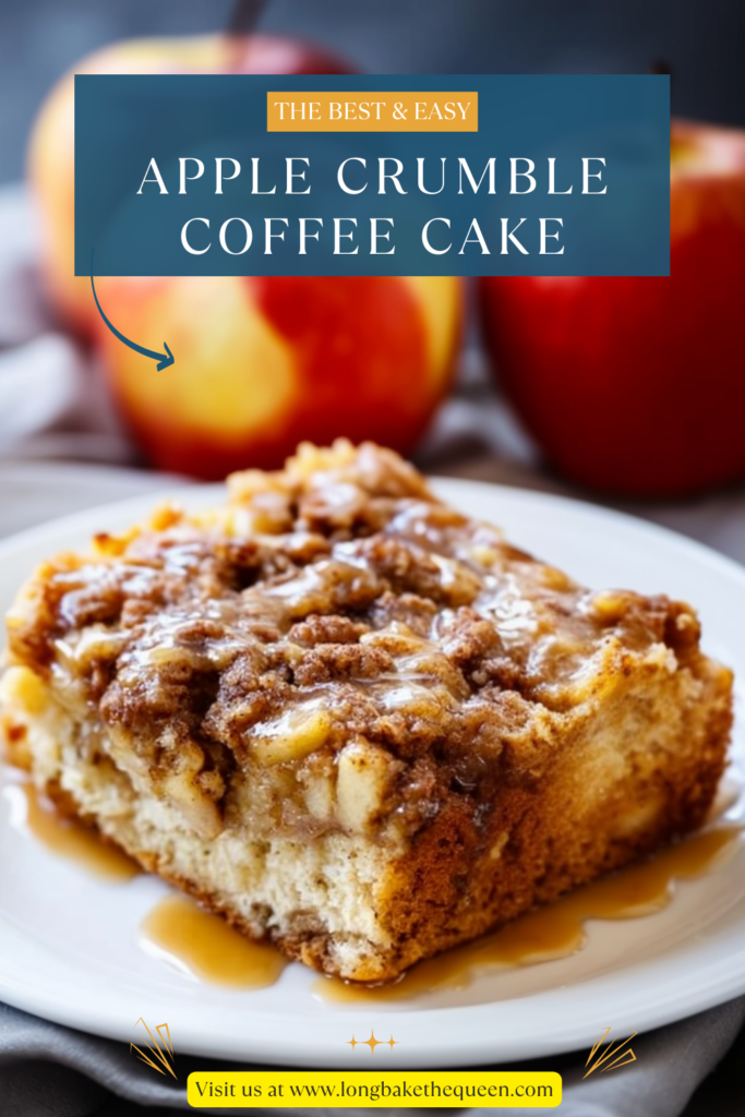 Apple Crumble Coffee Cake