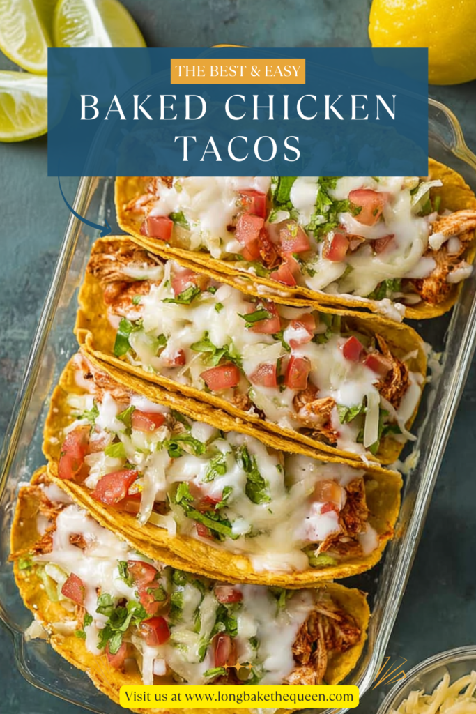 Baked Chicken Tacos