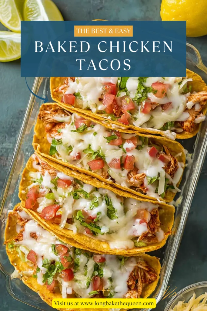 Baked Chicken Tacos