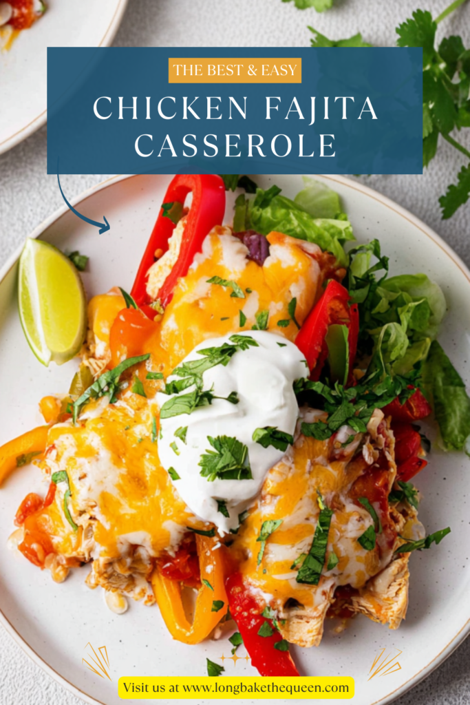 Chicken Fajita Casserole