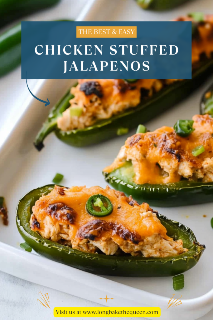 Chicken Stuffed Jalapenos