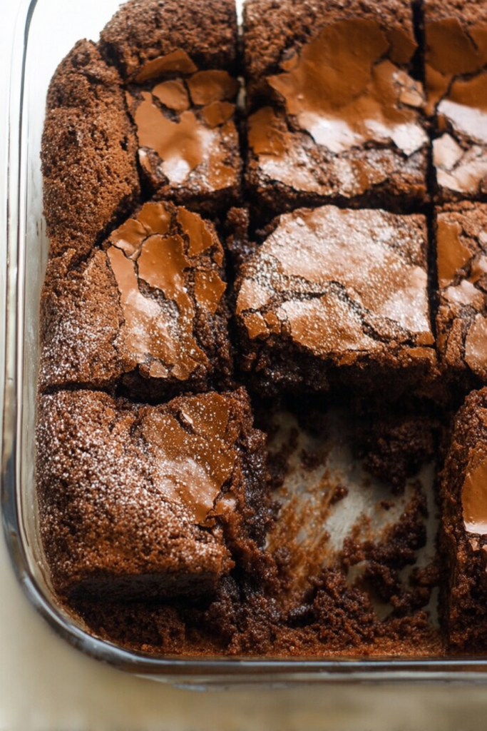 Overhead view of the dessert centerpiece, with intricate chocolate webbing creating a Halloween-inspired look.