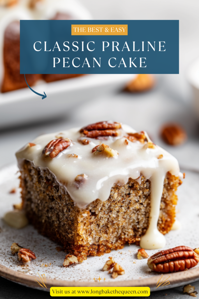 Classic Praline Pecan Cake