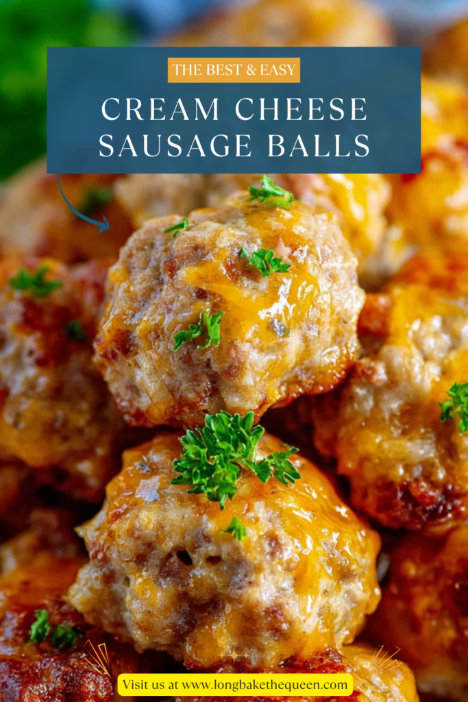 Cream Cheese Sausage Balls