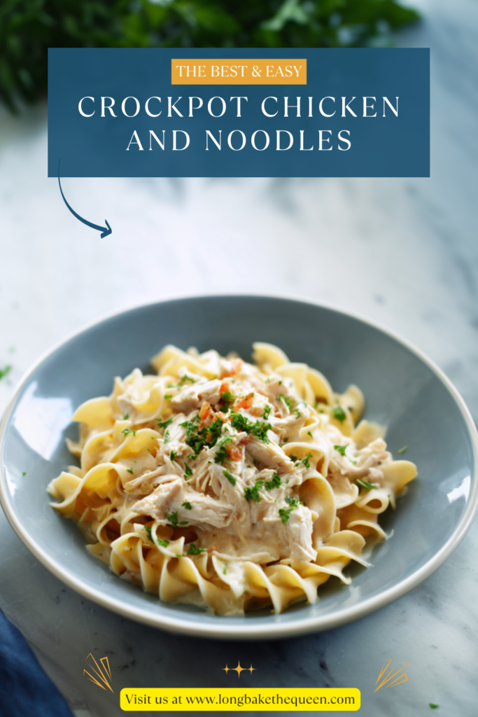 Crockpot Chicken and Noodles