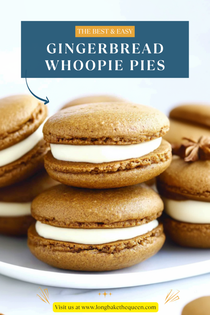 Gingerbread Whoopie Pies