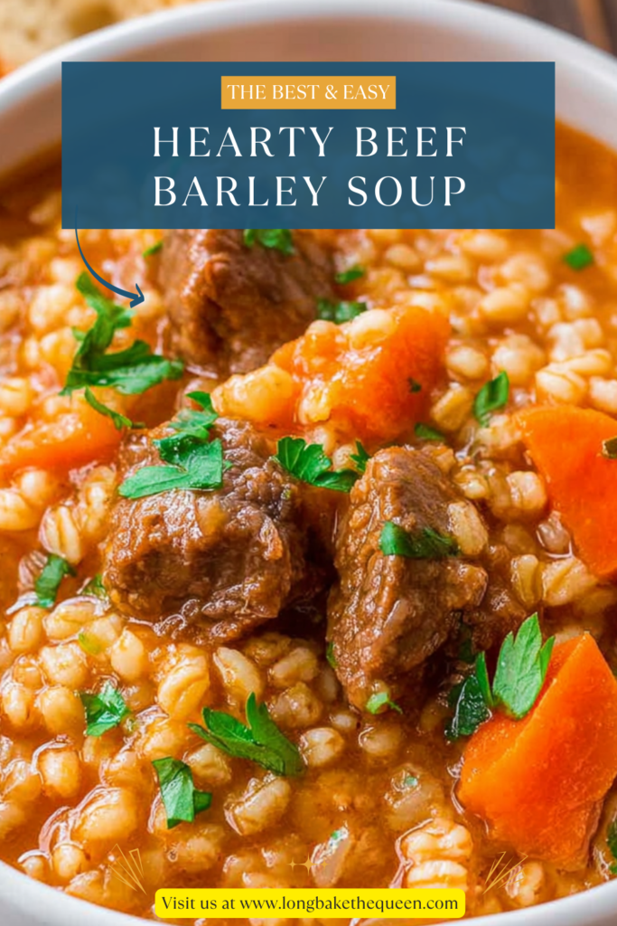 Hearty Beef Barley Soup