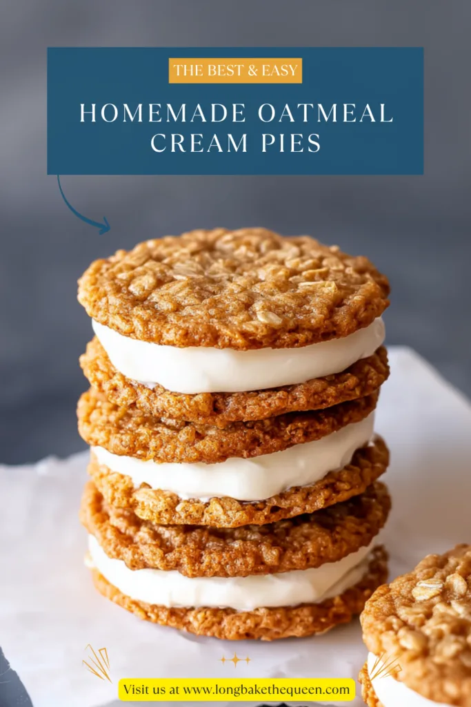 Homemade Oatmeal Cream Pies