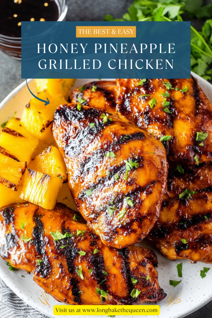 Honey Pineapple Grilled Chicken