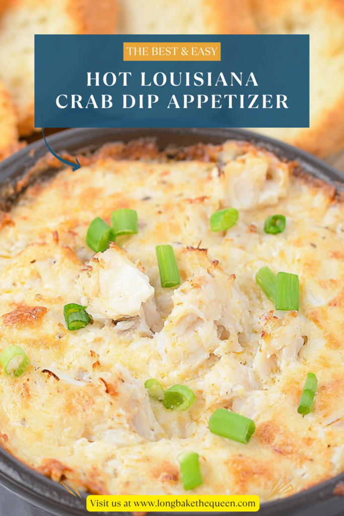 Hot Louisiana Crab Dip Appetizer