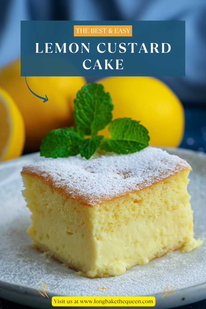 Lemon Custard Cake