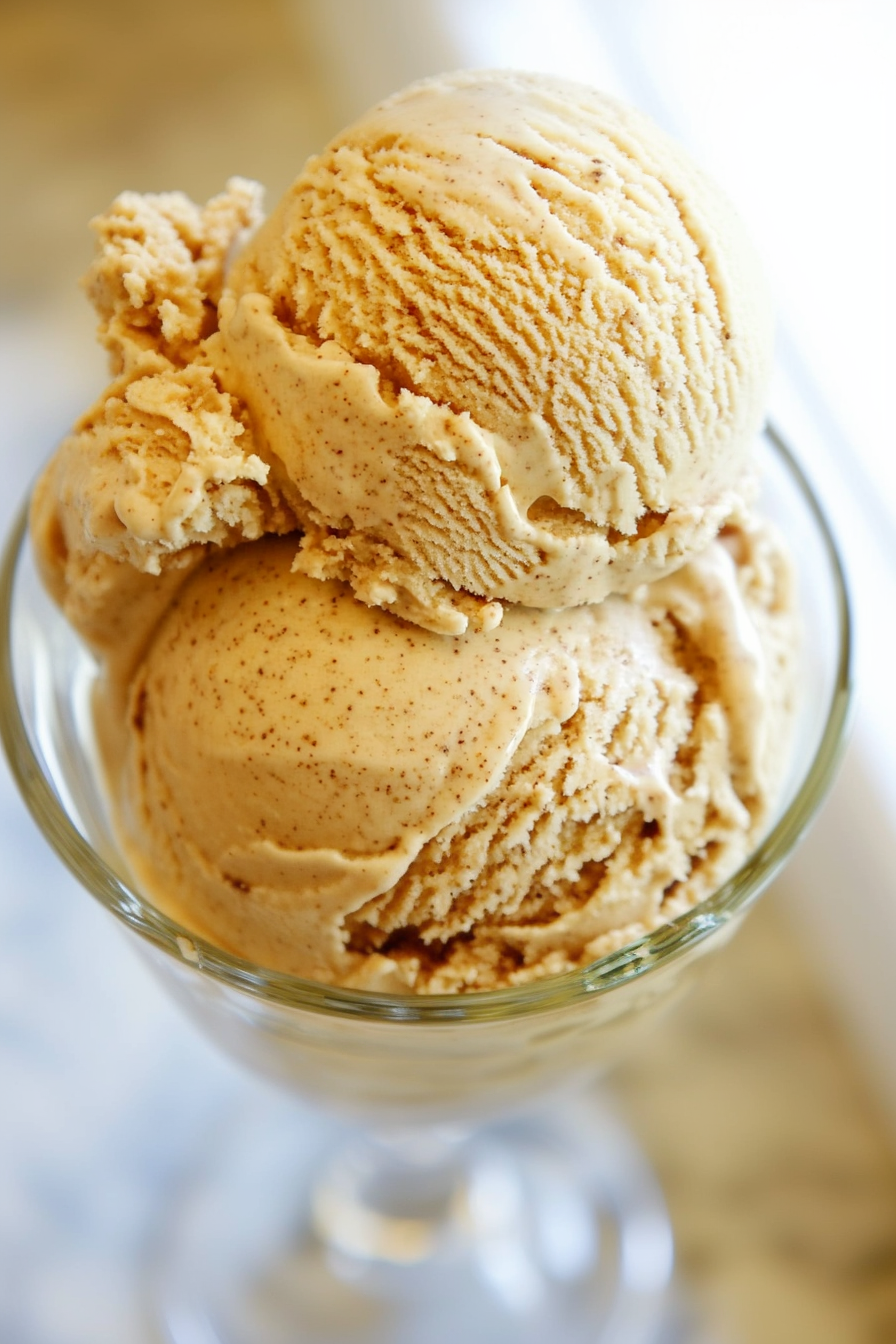 Rich and creamy pumpkin treat topped with crushed gingersnaps.