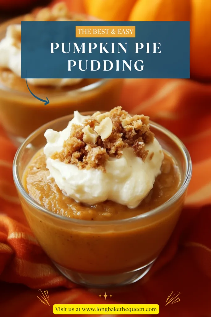 Pumpkin Pie Pudding