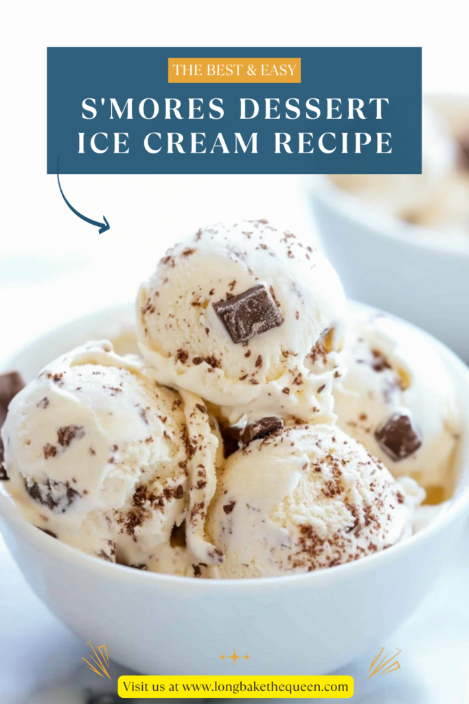 S'mores Dessert Ice Cream Recipe