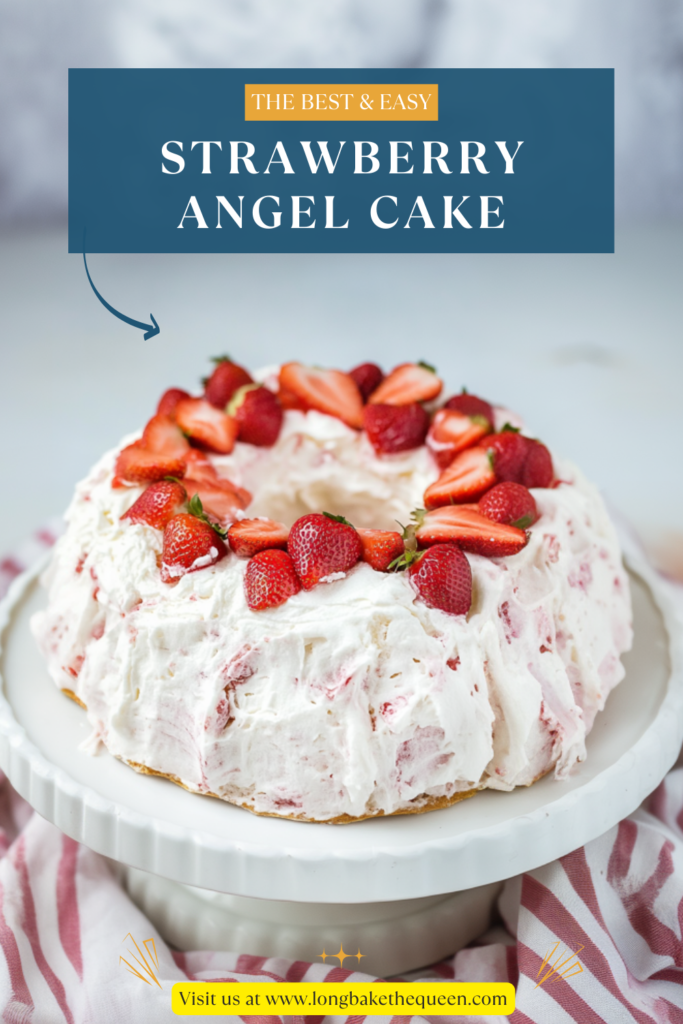 Strawberry Angel Cake
