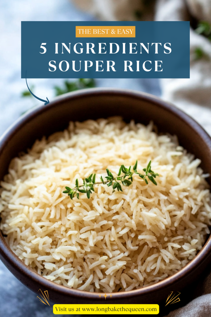 5 ingredients Souper Rice