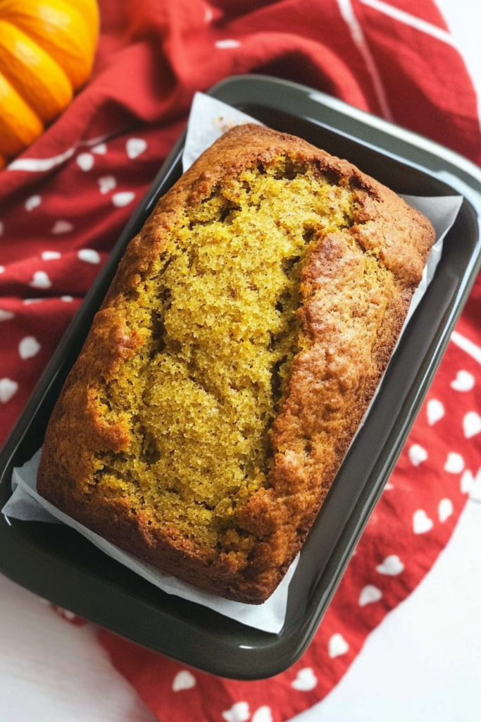 Homemade sweet bread with a tender interior and browned outer crust
