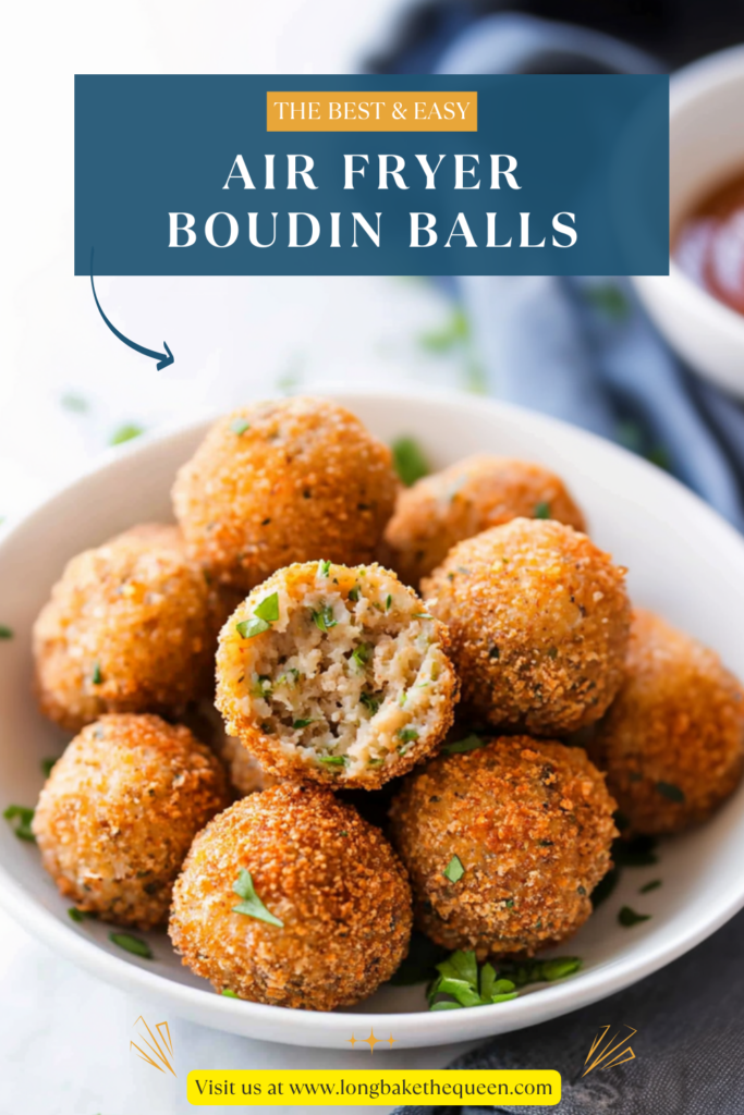 Air Fryer Boudin Balls
