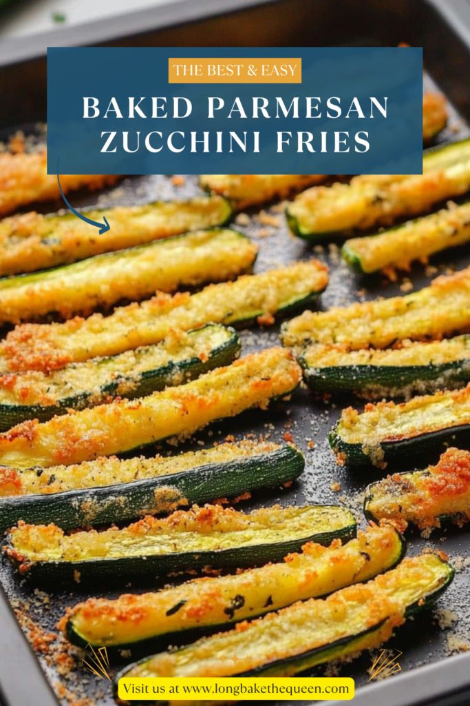 Baked Parmesan Zucchini Fries