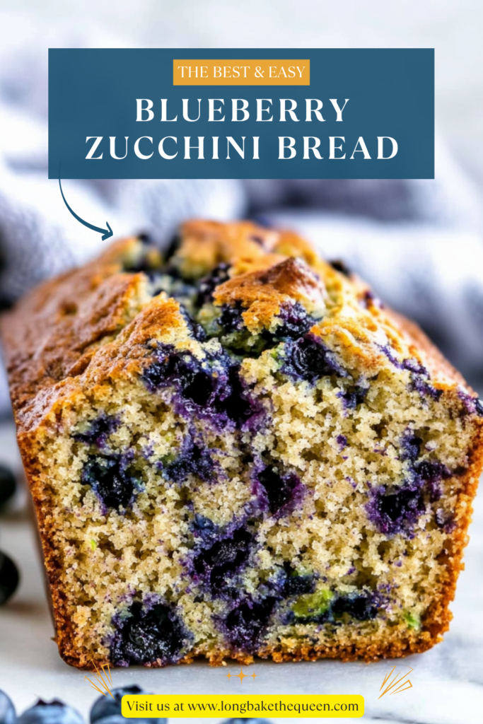 Blueberry Zucchini Bread