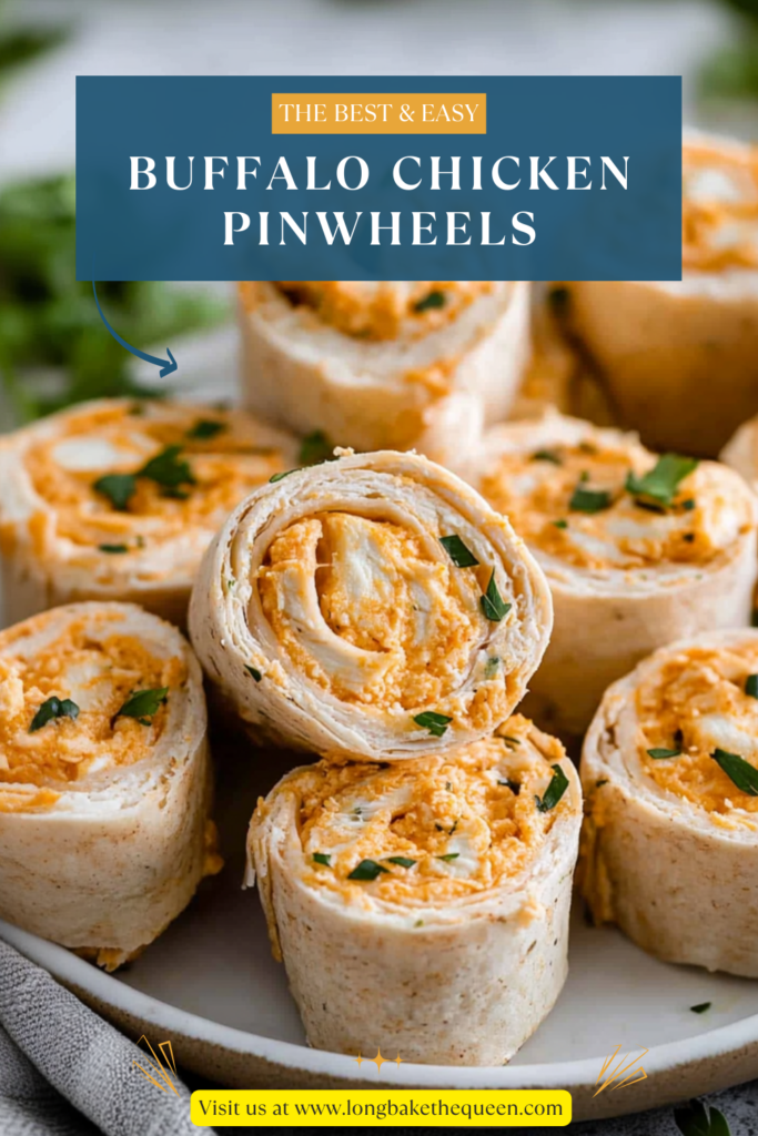 Buffalo Chicken Pinwheels
