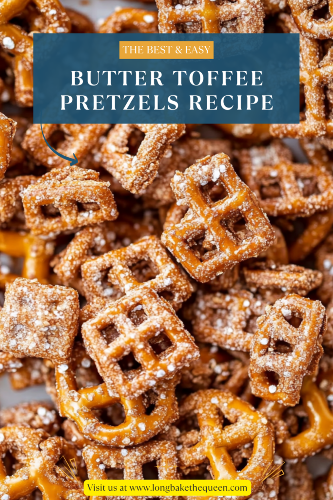 Butter Toffee Pretzels Recipe