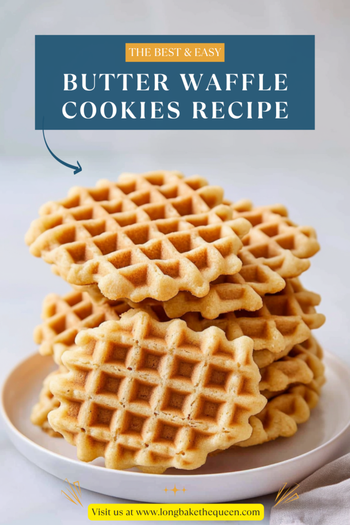 Butter Waffle Cookies Recipe