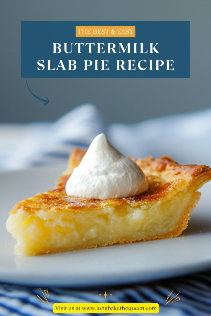 Buttermilk Slab Pie Recipe