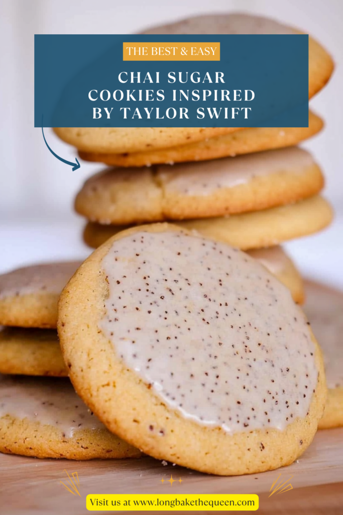 Chai Sugar Cookies Inspired by Taylor Swift
