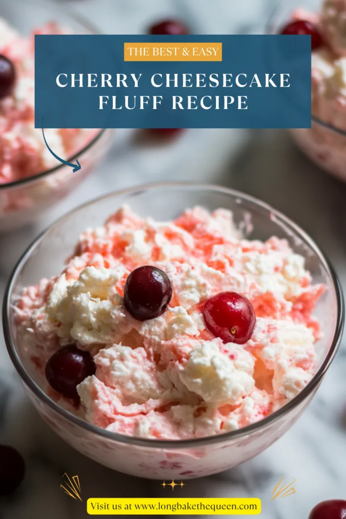 Cherry Cheesecake Fluff Recipe