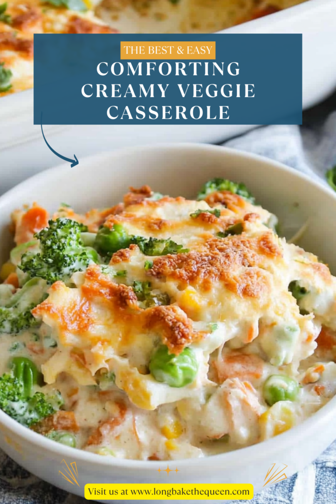 Comforting Creamy Veggie Casserole