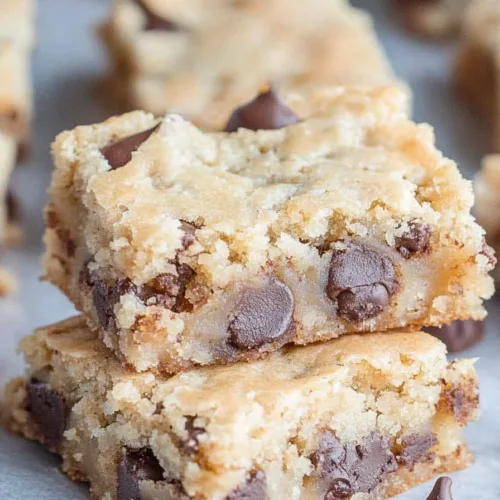Final presentation of dessert squares, showcasing their dense interior and crisp edges.