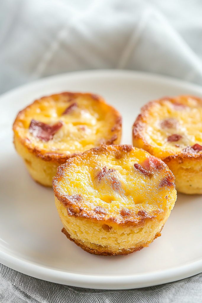 Final presentation of copycat Starbucks egg bites, emphasizing their airy texture and rich flavor.