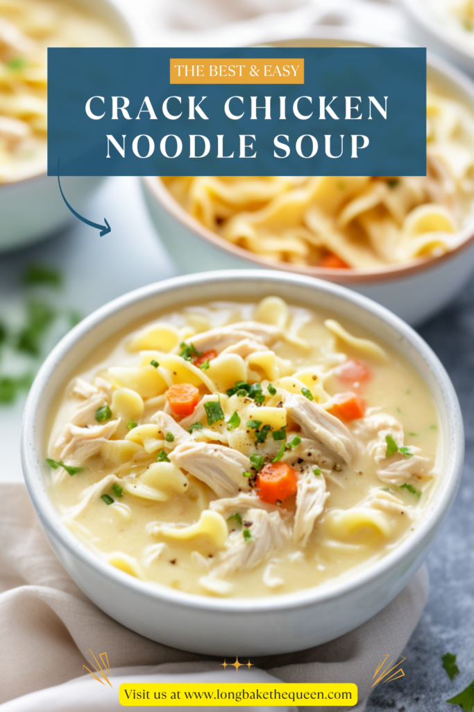 Crack Chicken Noodle Soup