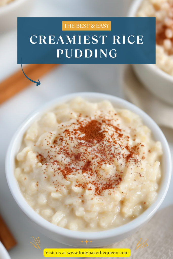 Creamiest Rice Pudding