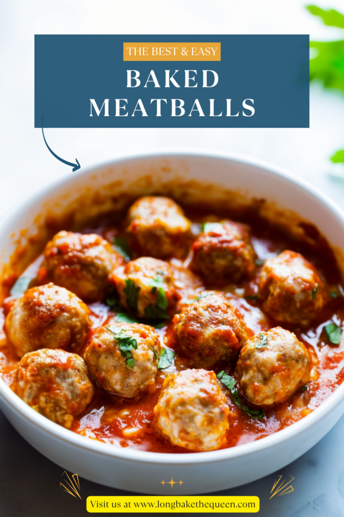 Easy Baked Meatballs