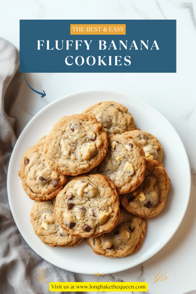 Fluffy Banana Cookies