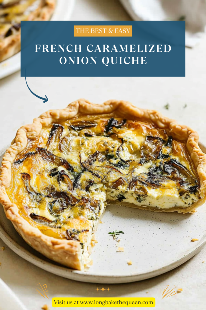 French Caramelized Onion Quiche