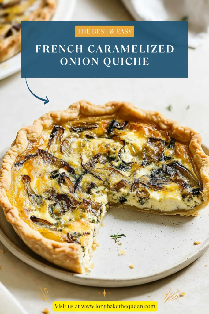 French Caramelized Onion Quiche