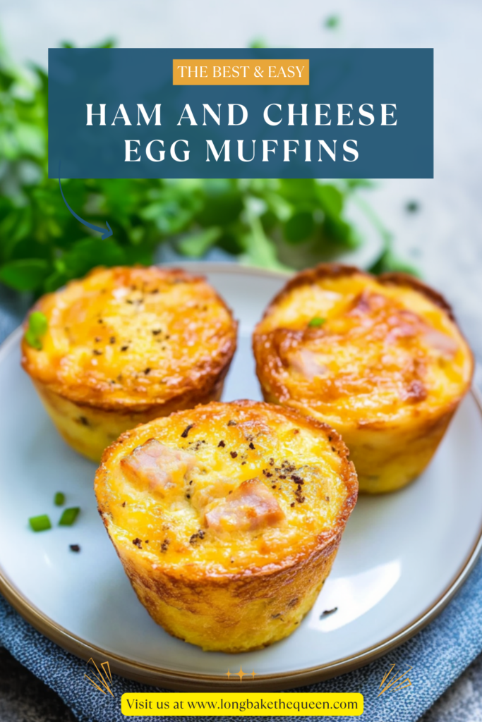 Ham and Cheese Egg Muffins