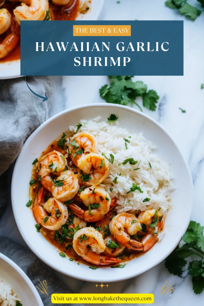 Hawaiian Garlic Shrimp