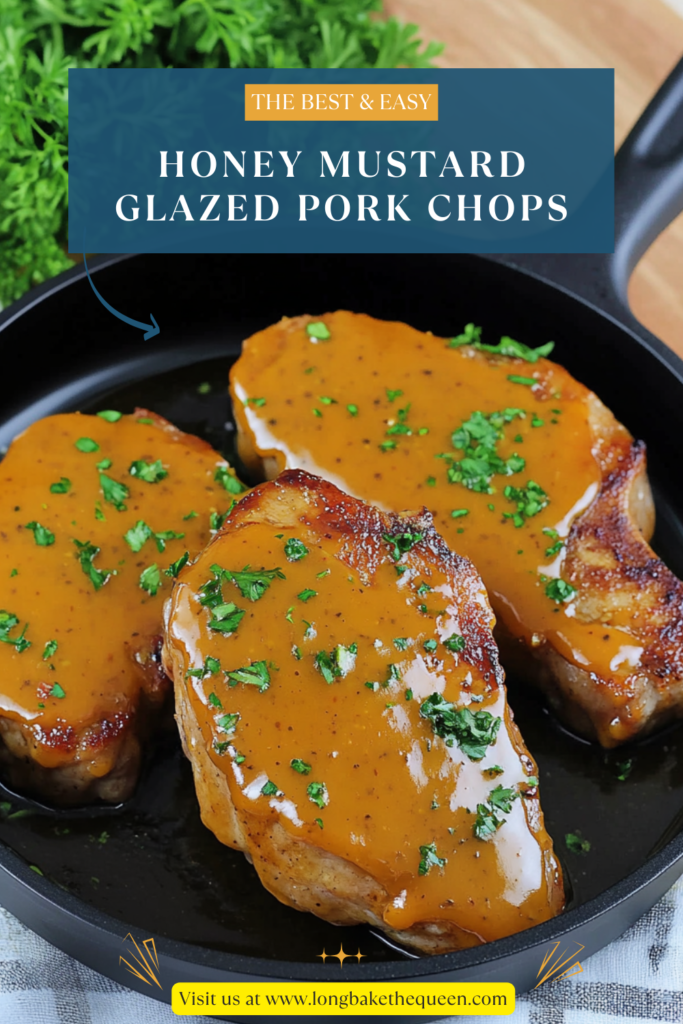 Honey Mustard Glazed Pork Chops