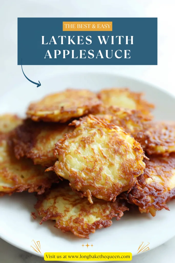 Latkes with Applesauce