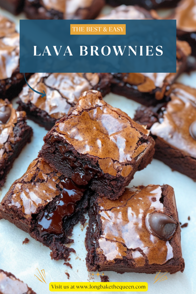 Lava Brownies