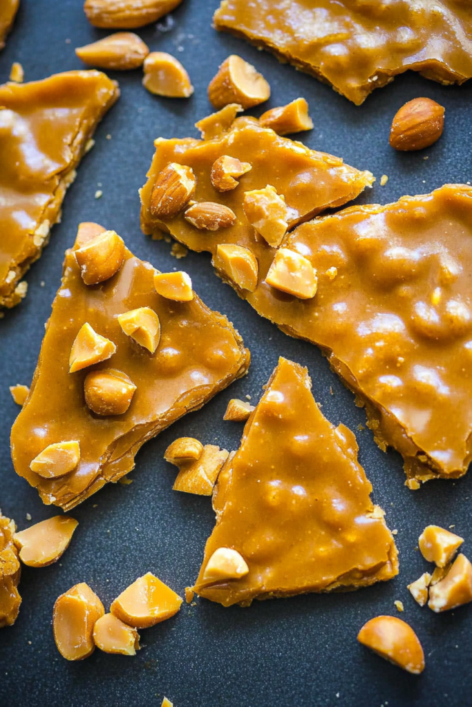 Irregular brittle chunks highlighting their rich color and shiny texture.