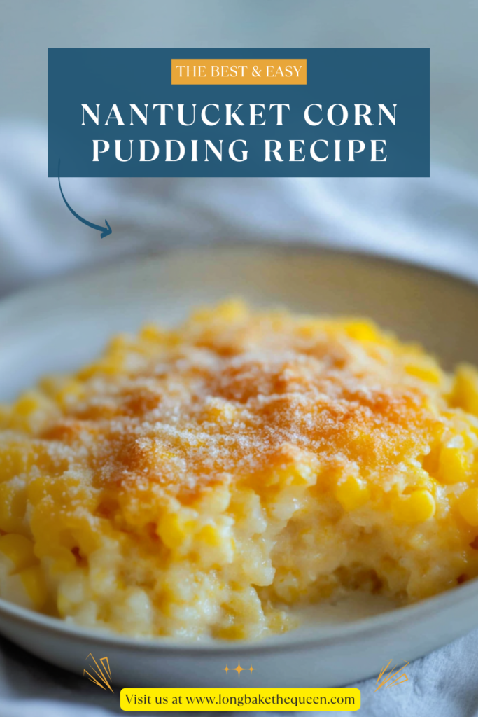 Nantucket Corn Pudding Recipe